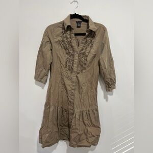 Dress with ruffles - Cotton